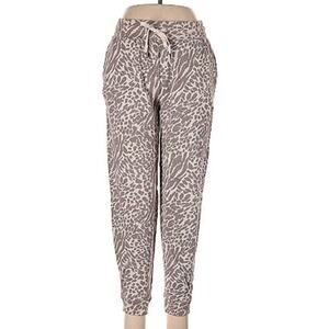 RAILS Oakland Animal Spots Slim Fit Jogger Bottoms Pants Natural Cream Taupe  L